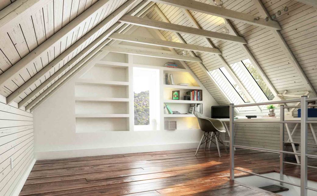 Attic Remodeling project gallery - 001 attic remodeling envisioned cleveland